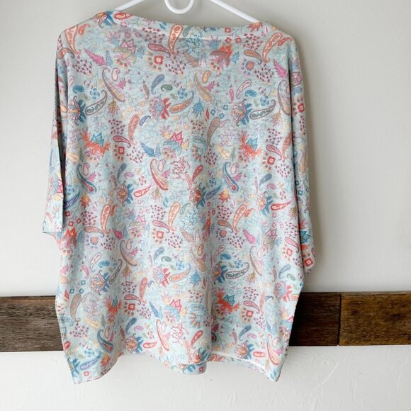 Nally & Millie USA Paisley Sweater M Like NEW - Picture 8 of 8